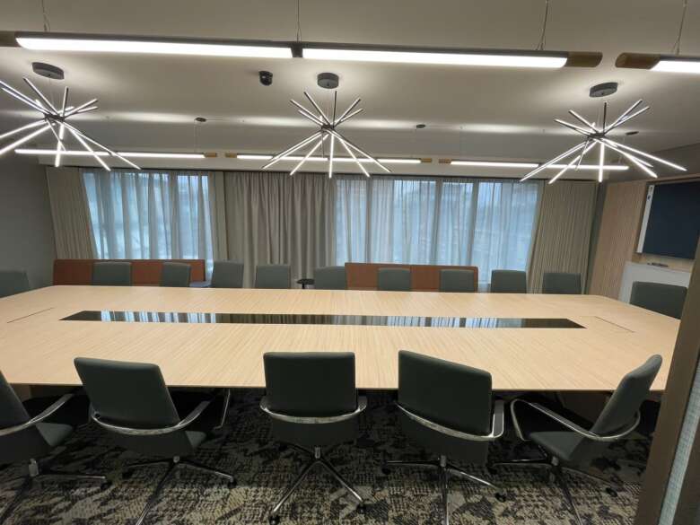 Conference Room Curtains Voile Lined